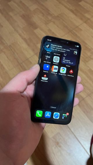 iPhone X 256GB Plata/Negro Batería 100%