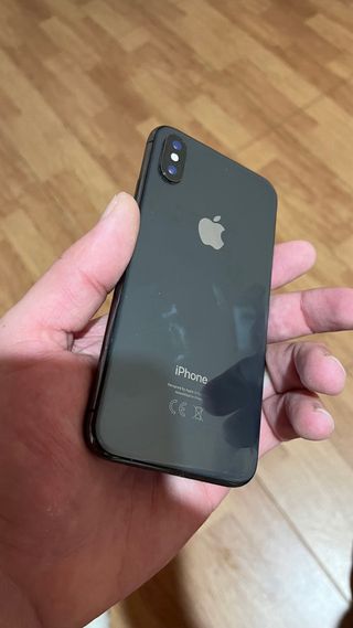 iPhone X 256GB Plata/Negro Batería 100%