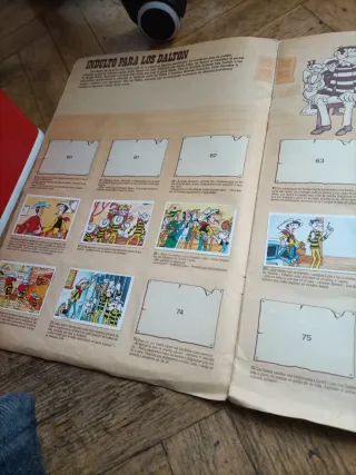 Álbum de cromos Lucky Luke