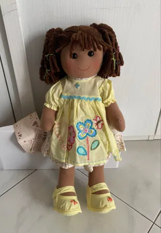 My Doll Bambola Mulatta mora con treccine