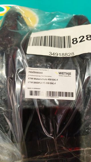 Cubrecarter KTM 450 / 500 EXCF origen