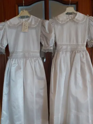 2 Vestidos Niña Comunión/Evento Blanco