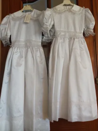 2 Vestidos Niña Comunión/Evento Blanco