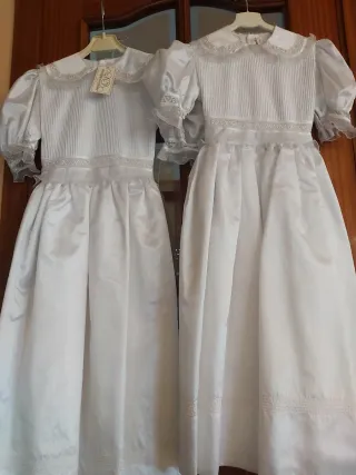 2 Vestidos Niña Comunión/Evento Blanco