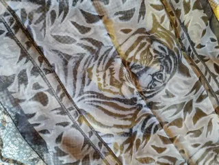 Pañuelos de cuello con estampado de tigre