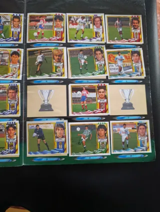 Álbum Liga Fútbol 95-96 Completos equipos y 23 fic