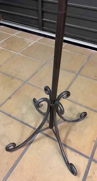 Perchero de pie (forja)