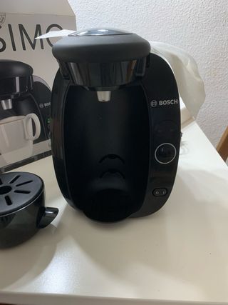 Cafetera Tassimo Bosch Negra