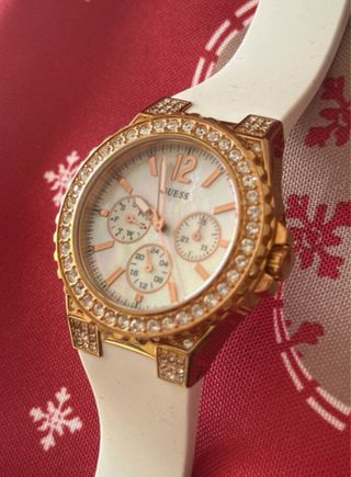 Orologio Guess donna oro e bianco