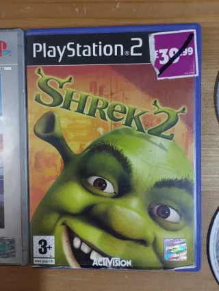 Lote PS2: Ghost Recon, Jak 3, Simpsons, Shrek 2