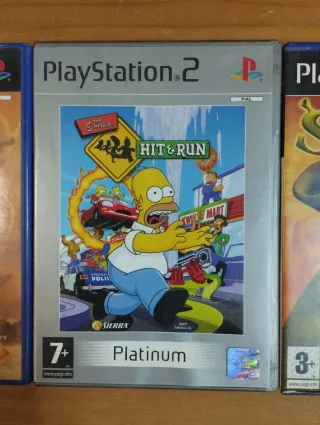 Lote PS2: Ghost Recon, Jak 3, Simpsons, Shrek 2