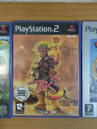 Lote PS2: Ghost Recon, Jak 3, Simpsons, Shrek 2