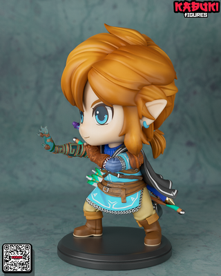 Figura Link Chibi - Breath of the Wild