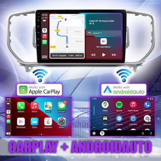 PANTALLA GPS KIA SPORTAGE KX5 2016-2018 CARPLAY