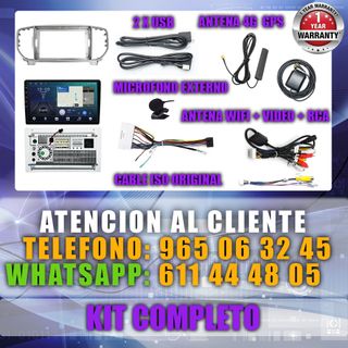 PANTALLA GPS KIA SPORTAGE KX5 2016-2018 CARPLAY