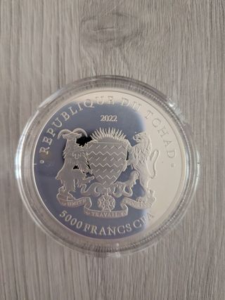 Moneda Plata 1oz Bitcoin 2022