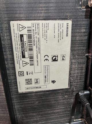 Samsung Smart TV 50 - Pantalla Rota