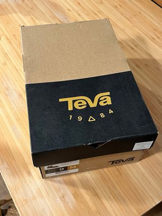 Sandalias de piel Teva M Tanza Beige/Marrón (42)