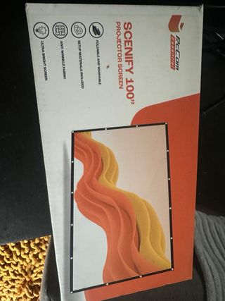 proyector led seelumen S13 + pantalla tela 100”