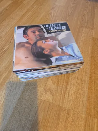 Colección de 33 discos de vinilo de 7 pulgadas, 45