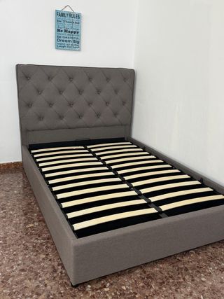 Cama Canapé 135x190 Cabecero Buen Precio