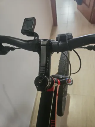 Bicicleta de Montaña (MTB) Roja talla grande