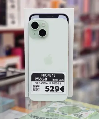 iPhone 15 256GB Verde - Garantía 12 Meses