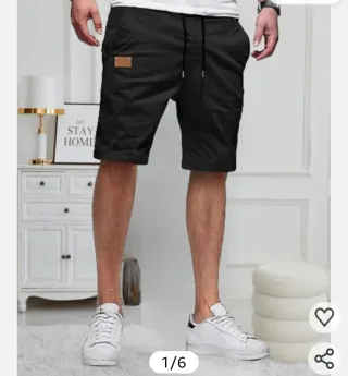 Pantalones cortos negros