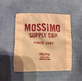 Camisa vaquera, Talla XXL