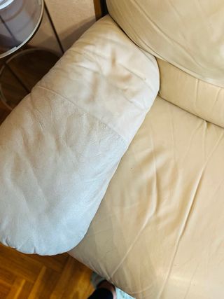 Juego de sofá de tres plazas y sillón. Italsofá