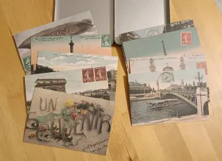 Cartoline vintage Parigi