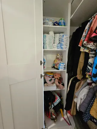 Armario Esquinero PAX / GRIMO Ikea Blanco