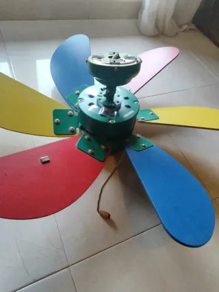 Ventilador techo infantil