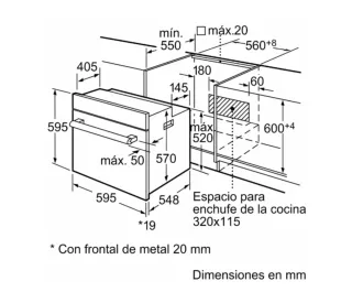 Horno Siemens Acero Inoxidable