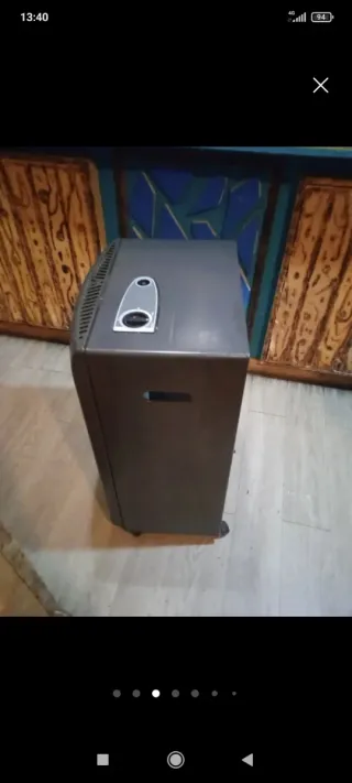 Estufa de gas butano