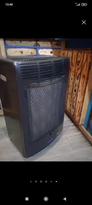 Estufa de gas butano