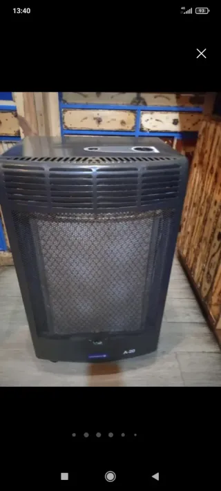 Estufa de gas butano