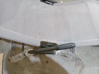 Set di 2 sdraio pieghevoli per esterni