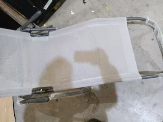 Set di 2 sdraio pieghevoli per esterni