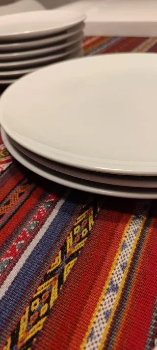 Vajilla Ikea Porcelana Blanca