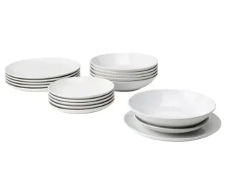 Vajilla Ikea Porcelana Blanca