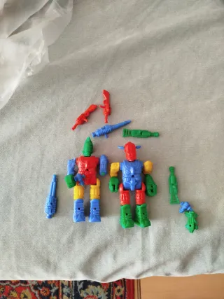 Lote Robots Juguete Plástico