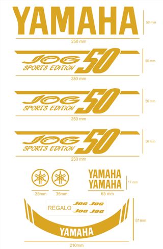 Pegatinas Yamaha JOG 50 Sports Edition