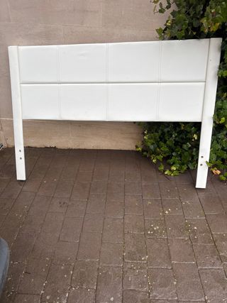 Cabecero de cama 160cm madera revestido de polipie