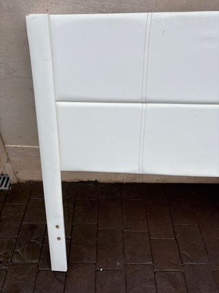 Cabecero de cama 160cm madera revestido de polipie