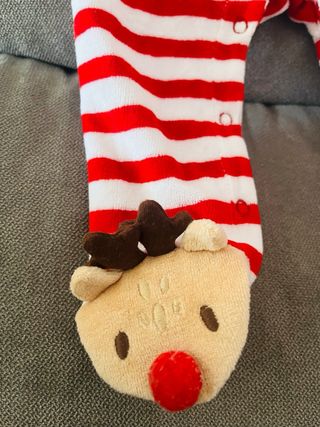 Pijama bebé renos Cotton Juice 3-6m