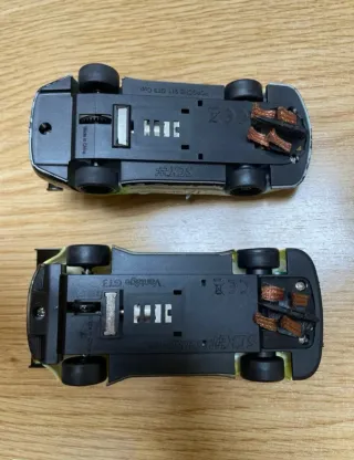 2 Coches Slot Scalextric Compact Action