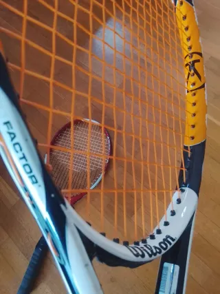 2 Raquetas de Tenis con funda.Wilson