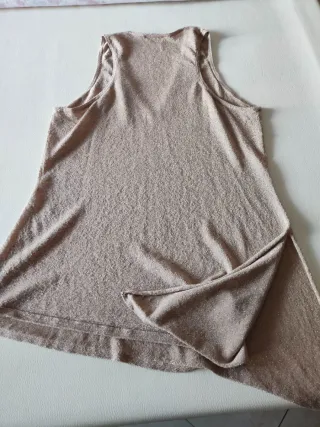 Top dorato asimmetrico