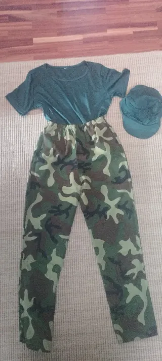 Disfraz de Militar Talla S.